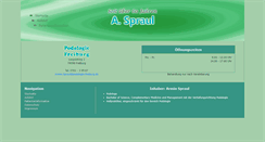 Desktop Screenshot of podologie-freiburg.de